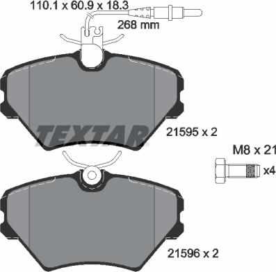 Textar 2159502 - Jarrupala, levyjarru inparts.fi