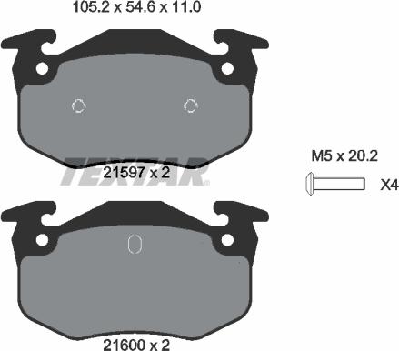 Textar 2159701 - Jarrupala, levyjarru inparts.fi