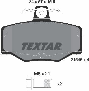 Textar 2154501 - Jarrupala, levyjarru inparts.fi