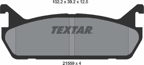 Textar 2155901 - Jarrupala, levyjarru inparts.fi