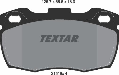 Textar 2151901 - Jarrupala, levyjarru inparts.fi