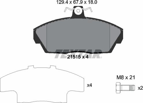 Textar 2151504 - Jarrupala, levyjarru inparts.fi