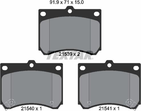 Textar 2153901 - Jarrupala, levyjarru inparts.fi