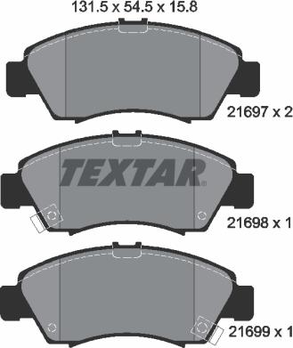 Textar 2169701 - Jarrupala, levyjarru inparts.fi