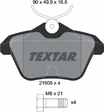 Textar 2160601 - Jarrupala, levyjarru inparts.fi