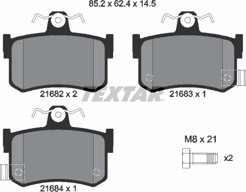 Textar 2168202 - Jarrupala, levyjarru inparts.fi