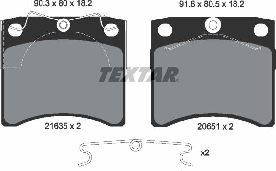 Textar 2163501 - Jarrupala, levyjarru inparts.fi