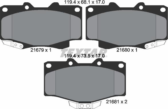 Textar 2167907 - Jarrupala, levyjarru inparts.fi