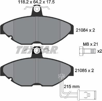 Textar 2108401 - Jarrupala, levyjarru inparts.fi