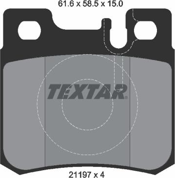 Textar 2119701 - Jarrupala, levyjarru inparts.fi