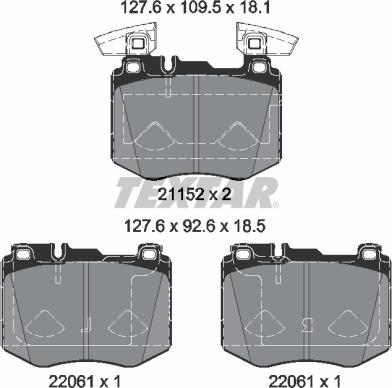 Textar 2115203 - Jarrupala, levyjarru inparts.fi