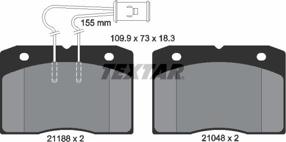 Textar 2118801 - Jarrupala, levyjarru inparts.fi