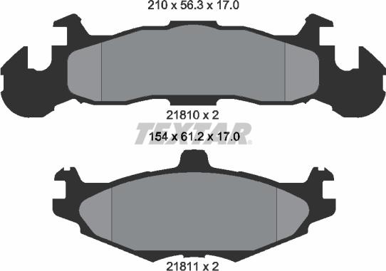 Textar 2181001 - Jarrupala, levyjarru inparts.fi