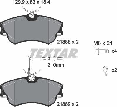 Textar 2188801 - Jarrupala, levyjarru inparts.fi