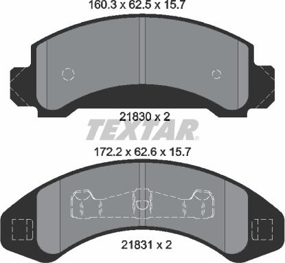 Textar 2183001 - Jarrupala, levyjarru inparts.fi