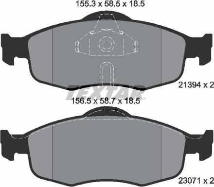 Textar 2139408 - Jarrupala, levyjarru inparts.fi