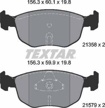 Textar 2135803 - Jarrupala, levyjarru inparts.fi