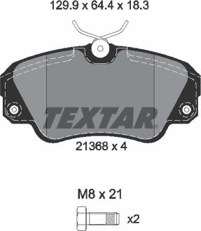 Textar 2136801 - Jarrupala, levyjarru inparts.fi