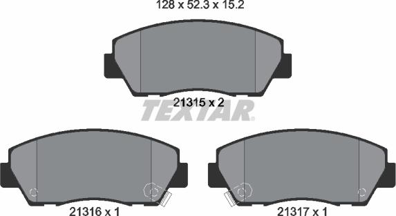 Textar 2131501 - Jarrupala, levyjarru inparts.fi