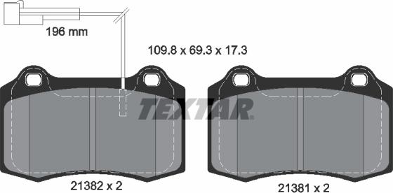 Textar 2138201 - Jarrupala, levyjarru inparts.fi