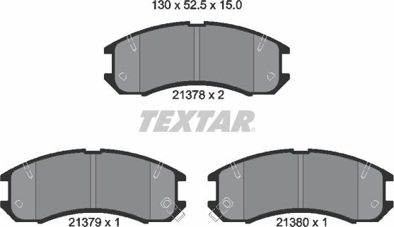 Textar 2137801 - Jarrupala, levyjarru inparts.fi