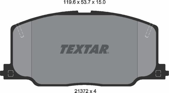 Textar 2137201 - Jarrupala, levyjarru inparts.fi