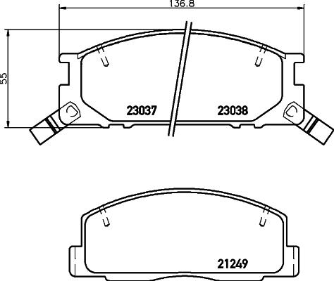 Textar 2124901 - Jarrupala, levyjarru inparts.fi