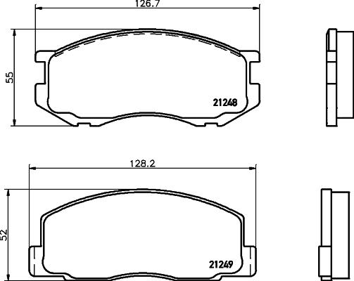 Textar 2124801 - Jarrupala, levyjarru inparts.fi