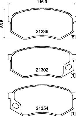 Textar 2123601 - Jarrupala, levyjarru inparts.fi