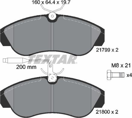 Textar 2179901 - Jarrupala, levyjarru inparts.fi