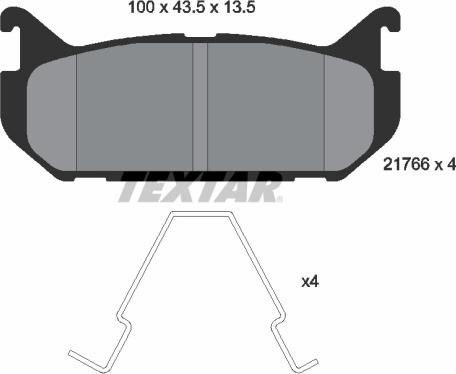 Textar 2176603 - Jarrupala, levyjarru inparts.fi