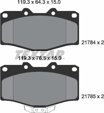 Textar 2178401 - Jarrupala, levyjarru inparts.fi