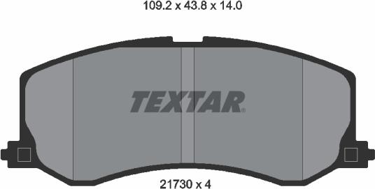 Textar 2173001 - Jarrupala, levyjarru inparts.fi