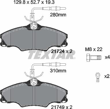 Textar 2172402 - Jarrupala, levyjarru inparts.fi