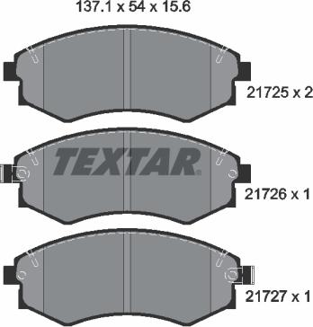 Textar 2172502 - Jarrupala, levyjarru inparts.fi