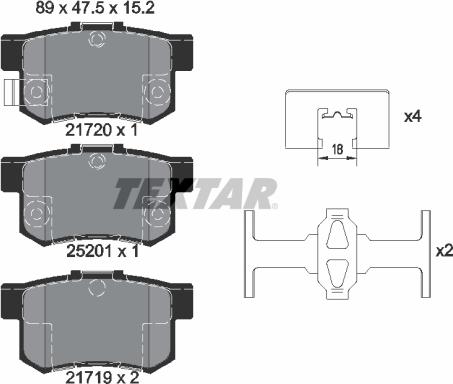 Textar 2172001 - Jarrupala, levyjarru inparts.fi