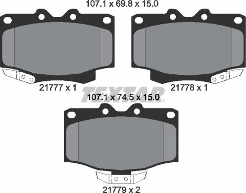 Textar 2177702 - Jarrupala, levyjarru inparts.fi