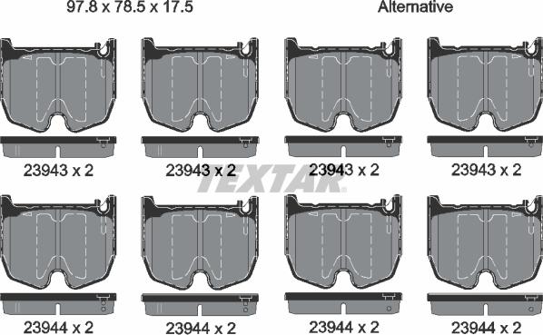 Textar 2394301 - Jarrupala, levyjarru inparts.fi