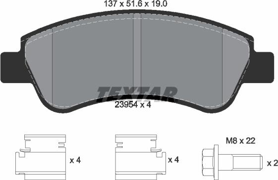 Textar 2395401 - Jarrupala, levyjarru inparts.fi