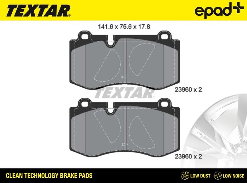 Textar 2396001CP - Jarrupala, levyjarru inparts.fi