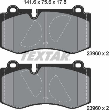 Textar 2396001 - Jarrupala, levyjarru inparts.fi