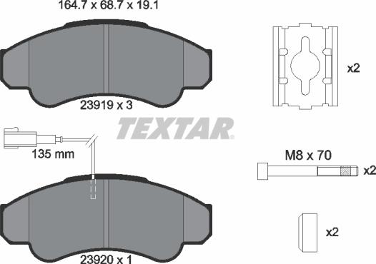 Textar 2391901 - Jarrupala, levyjarru inparts.fi