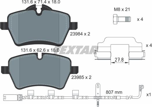 Textar 2398406 - Jarrupala, levyjarru inparts.fi