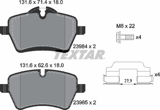 Textar 2398401 - Jarrupala, levyjarru inparts.fi