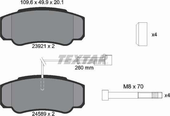 Textar 2392103 - Jarrupala, levyjarru inparts.fi