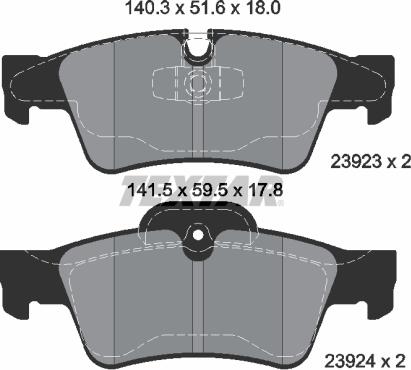 Textar 2392381 - Jarrupala, levyjarru inparts.fi