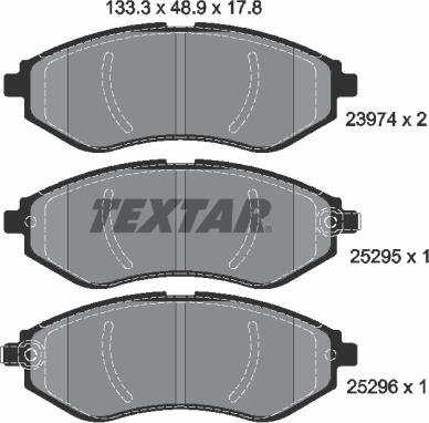 Textar 2397406 - Jarrupala, levyjarru inparts.fi