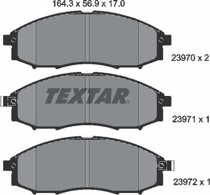 Textar 2397001 - Jarrupala, levyjarru inparts.fi