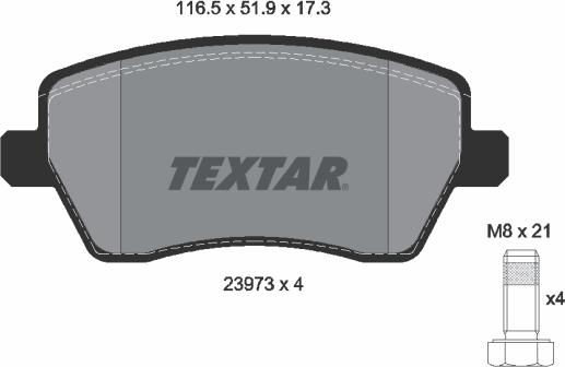 Textar 2397301 - Jarrupala, levyjarru inparts.fi