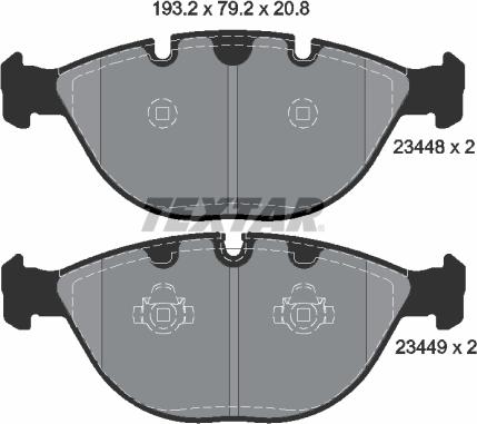 Textar 2344801 - Jarrupala, levyjarru inparts.fi